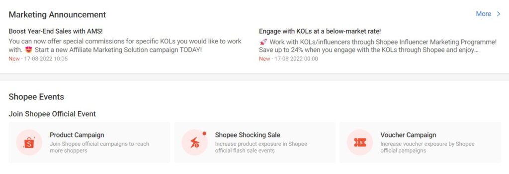 Shopee Events