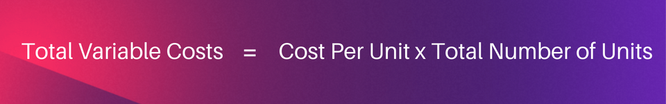 Variable Costs Formula